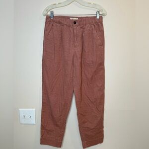 🔥Madewell Women’s Straight Leg Brown Rust Baggy Pants Size S EC🔥